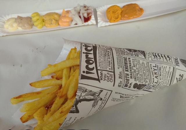 Une friterie à Vitry