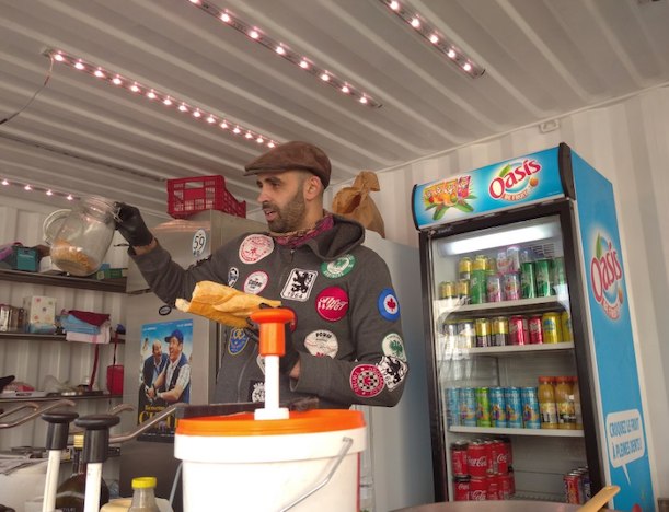 Samir, fondateur d'Une Friterie à Vitry / © Solenn Cordroc'h pour Enlarge your Paris