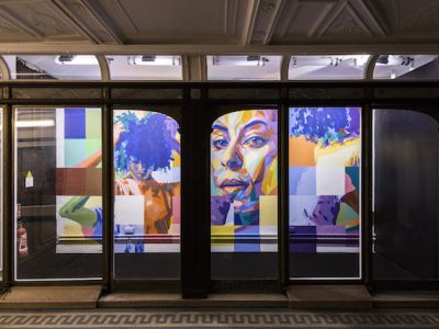 La galerie de Valois ouverte exceptionnellement au public au métro Palais-Royal dans le cadre du jeu de piste organisé par la RATP pendant six mois / © Dourone - Saato - Jonk