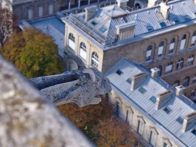 L'Hôtel-Dieu à Paris vu depuis Notre-Dame / © Hilader (Wikimedia commons)