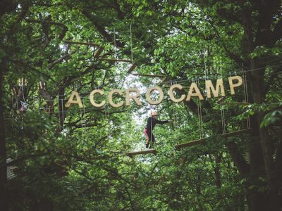 Le parc d'accrobranche AccroCamp / © AccroCamp