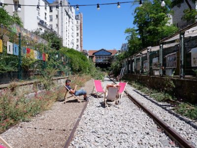 La Petite Ceinture dans le 18e / © Solenn Cordroc'h pour Enlarge your Paris