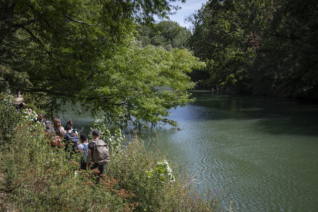 Jour 8. Les berges de la Marne à proximité de la future gare de Champigny Centre / © Jérômine Derigny pour Enlarge your Paris