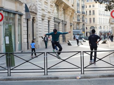 Le skate park Léon Cladel à Paris dans le 2e / © JP (Creative commons - Flickr)