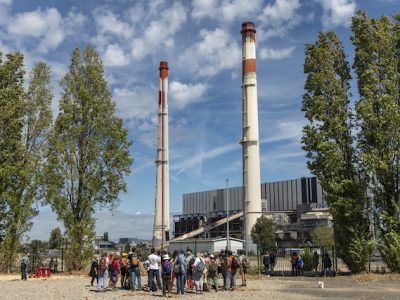Jour 7. Friche culturelle du Kilowatt près du chantier de la gare des Ardoines / © Jérômine Derigny pour Enlarge your Paris