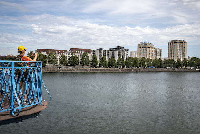 Jour 7. Les berges de la Seine vues depuis le pont du Port à l’Anglais, entre Vitry et Alfortville / Jérômine Derigny pour Enlarge