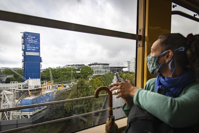 Jour 12. Retour en RER B depuis la gare de La Plaine – Stade de France / © Jéromine Derigny pour Enlarge your Paris