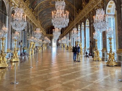 La galerie des Glaces au château de Versailles vidée de ses touristes le 14 octobre dernier / © Jean-Noël Duquenne