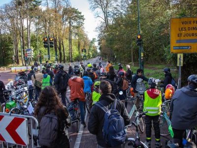 La première étape du Tour du Grand Paris à vélo le 4 octobre entre Porte de Montreuil et Bondy / © Michaël Silly