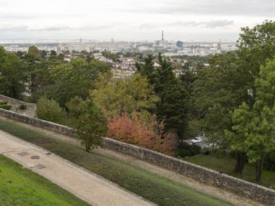 Vue depuis le parc de l'observatoire de Meudon / © Jérômine Derigny