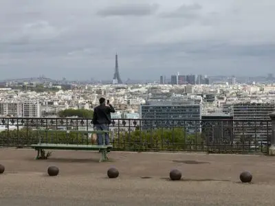 Le panorama depuis la terrasse de la Lanterne dans le parc de Saint-Cloud / © Jérômine Derigny pour Enlarge your Paris