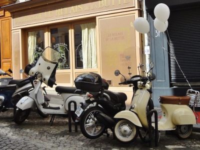 Parking pour deux-roues à Paris / © Vania Wolf (Creative commons - Flickr)