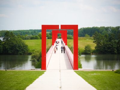 L'Axe majeur à Cergy / © Julien Chatelain (Creative commons - Flickr)
