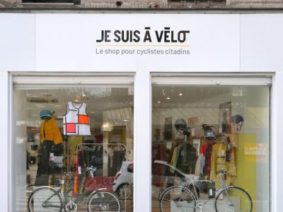 Le pop-up store Je Suis À Vélo est ouvert jusqu'au 30 juin rue de Rivoli / © Je Suis À Vélo