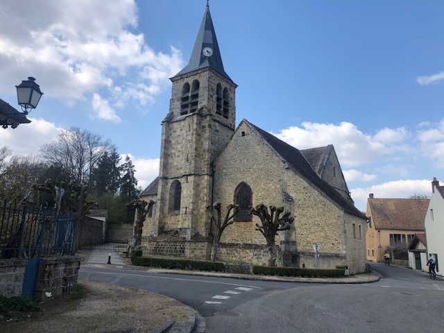 L'église de Choisel /  © Steve Stillman pour Enlarge your Paris