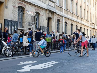 Une rue scolaire à Paris / © Henri Garat - Ville de Paris