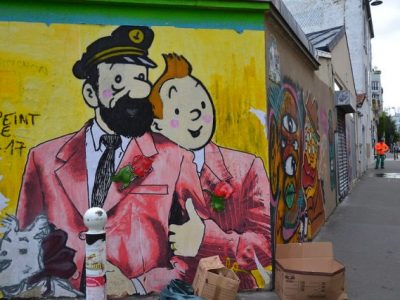 Street art à la Butte aux cailles à Paris en 2017 / © Jeanne Menjoulet (Creative commons - Flickr)