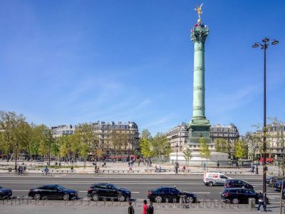 La 1ère vélorue du Grand Paris verra le jour entre la place de la Bastille et la mairie du 12e / © Guillaume Flament (Wikimedia commons)