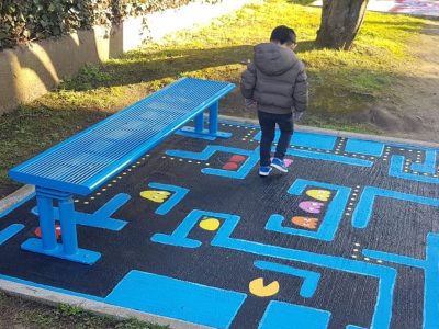 Une oeuvre street art dans le Val-de-Marne / © Des Ricochets sur les pavés