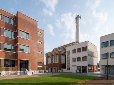 La Fondation Fiminco, installée dans les anciens laboratoires pharmaceutiques Roussel-Uclaf à Romainville, accueillera une nouvelle exposition fin février / © Fondation Fiminco