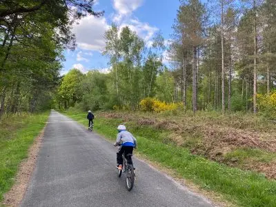 A vélo en forêt de Rambouillet, la forêt plus grande que Paris / © Steve Stillman pour Enlarge your Paris
