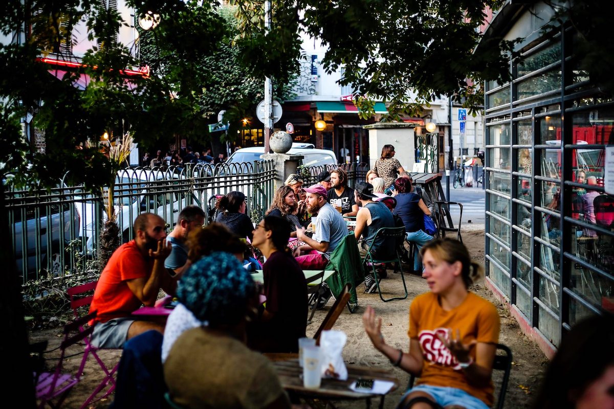 La terrasse du Velove à Montreuil / © Velove
