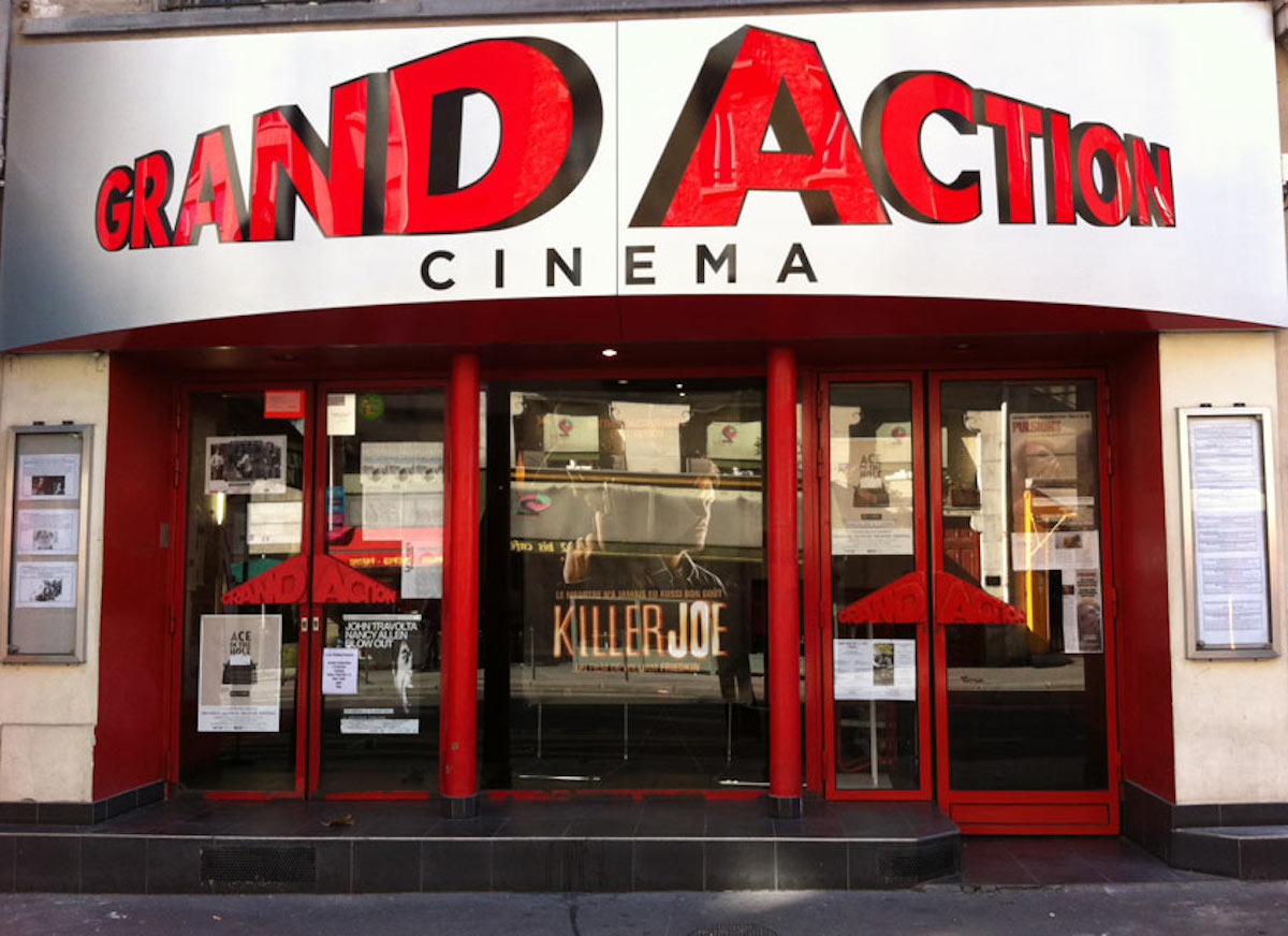 Le Grand Action dans le 5e est l'un des cinémas d'Art et Essai qui accueille le Festival du film de fesses jusqu'à dimanche 3 juillet / © Le Grand Action
