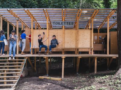 Samedi 16 juillet, le public est invité à arpenter les allées d'une ville éphémère à Evry-Courcouronnes dans le cadre du festival Bellastock / © Rachel Doumerc