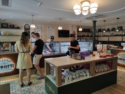Gelateria Girotti dans le 6e à Paris / © Joséphine Lebard pour Enlarge your Paris