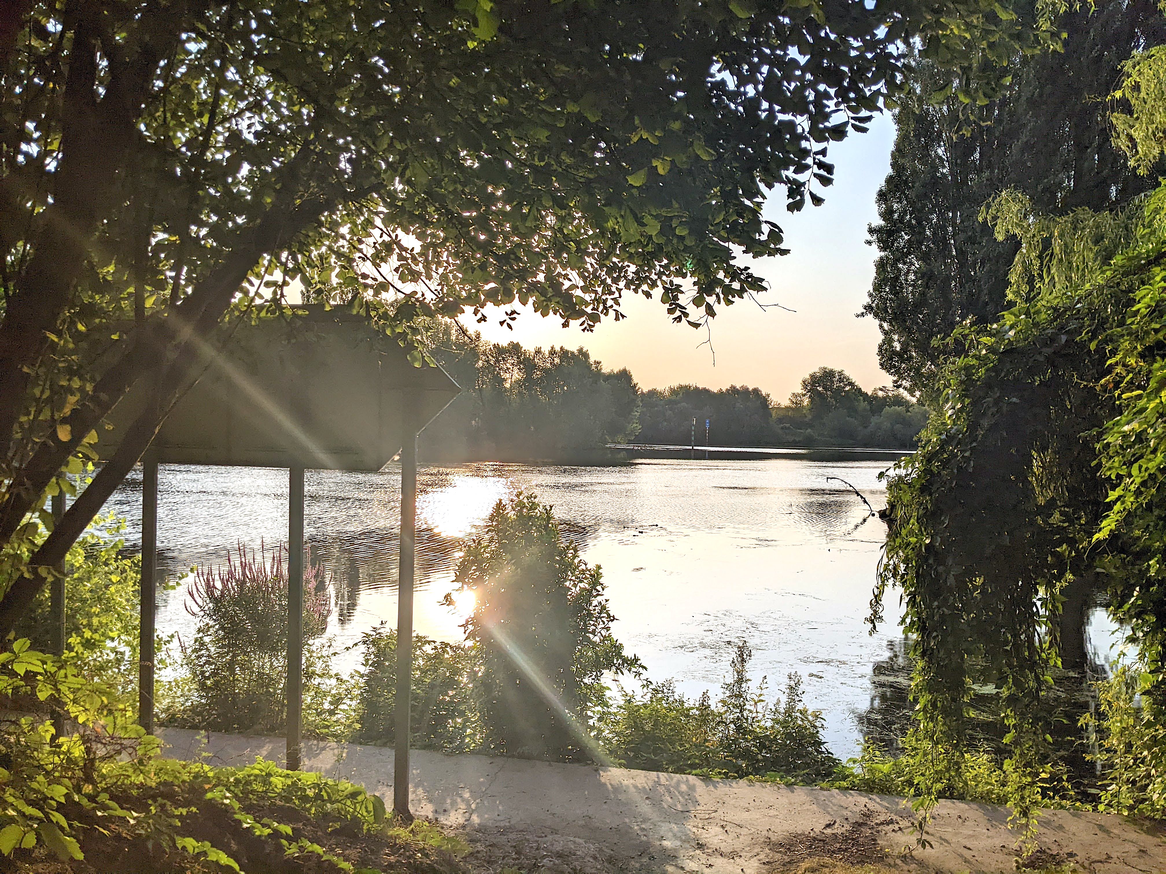 La Seine entre Villennes-sur-Seine et Poissy dans les Yvelines / © Rémi Belot pour Enlarge your Paris
