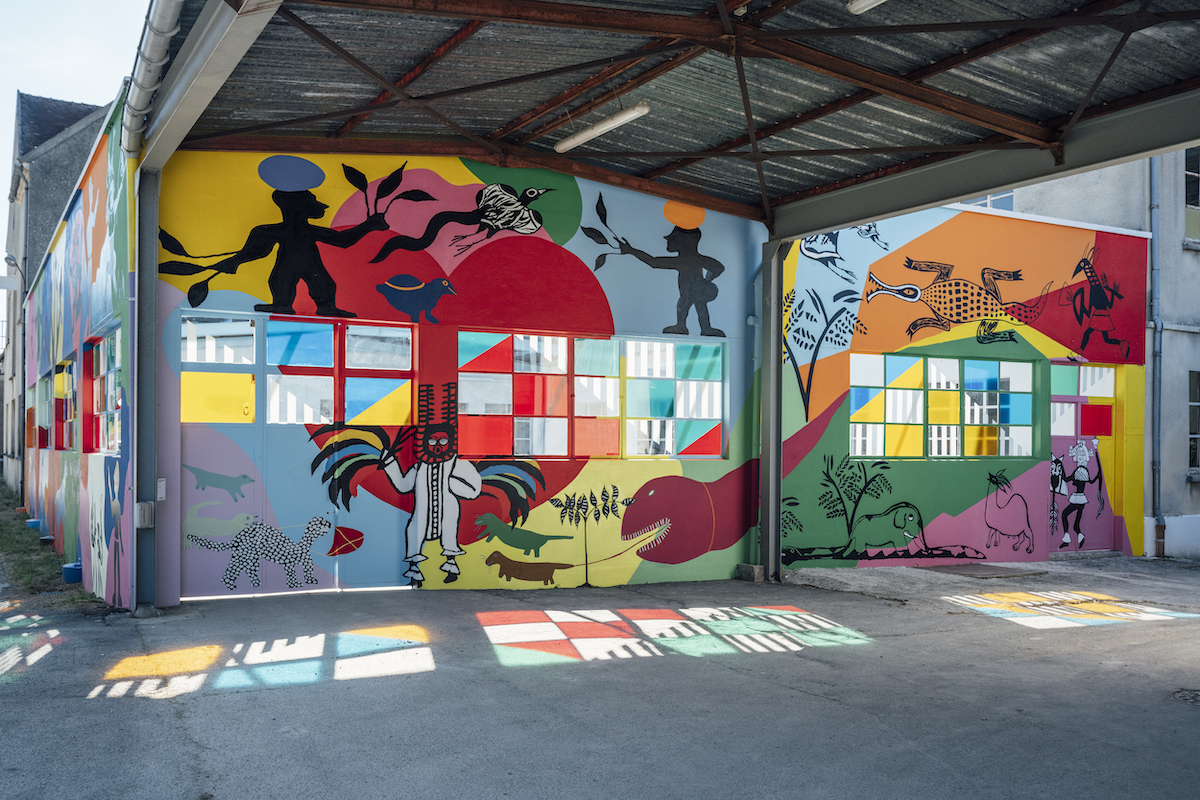 L'une des salles d'exposition de Galleria Continua à côté de Coulommiers / © Oak Taylor-Smith