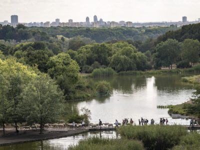 Le parc-Georges Valbon, à cheval entre La Courneuve, Saint-Denis, Stains, Dugny, Garges-lès-Gonesse, est plus grand que Central Park avec ses 410 ha / © Jérômine Derigny pour Enlarge your Paris