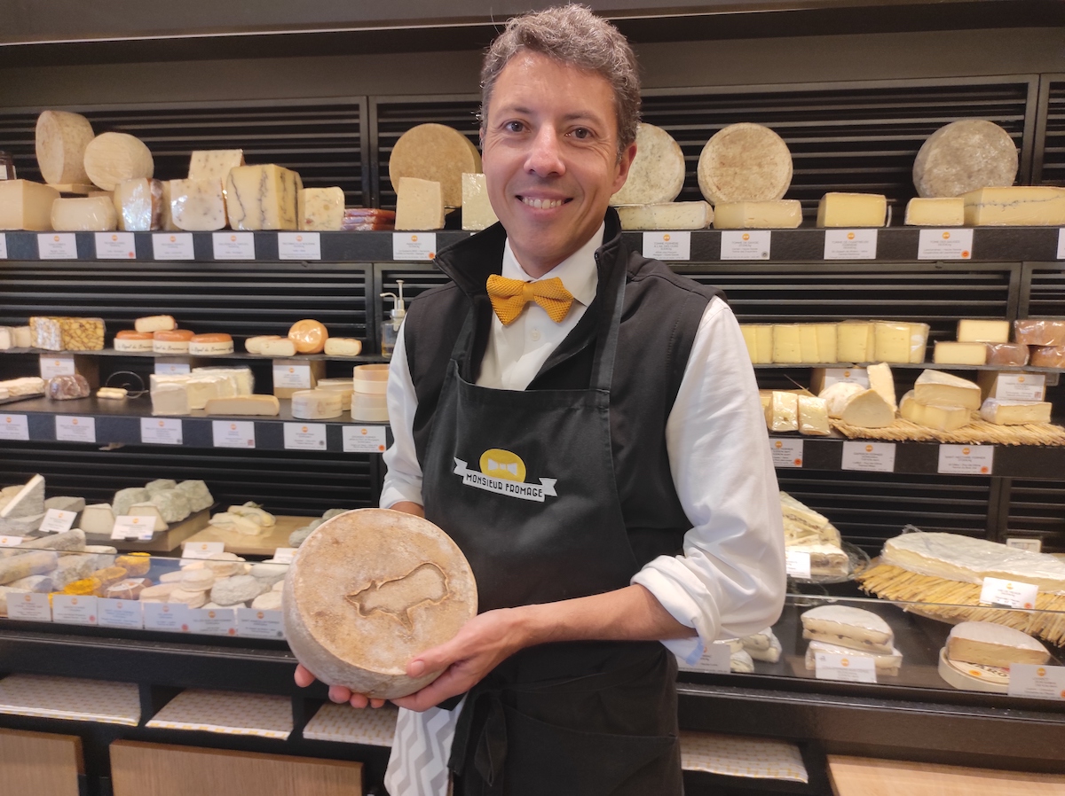 Sylvain Doussat, fondateur de Monsieur Fromage à Nogent / © Joséphine Lebard pour Enlarge your Paris