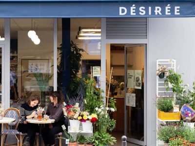Désirée, à la fois fleuriste et cantine à Paris / © Désirée