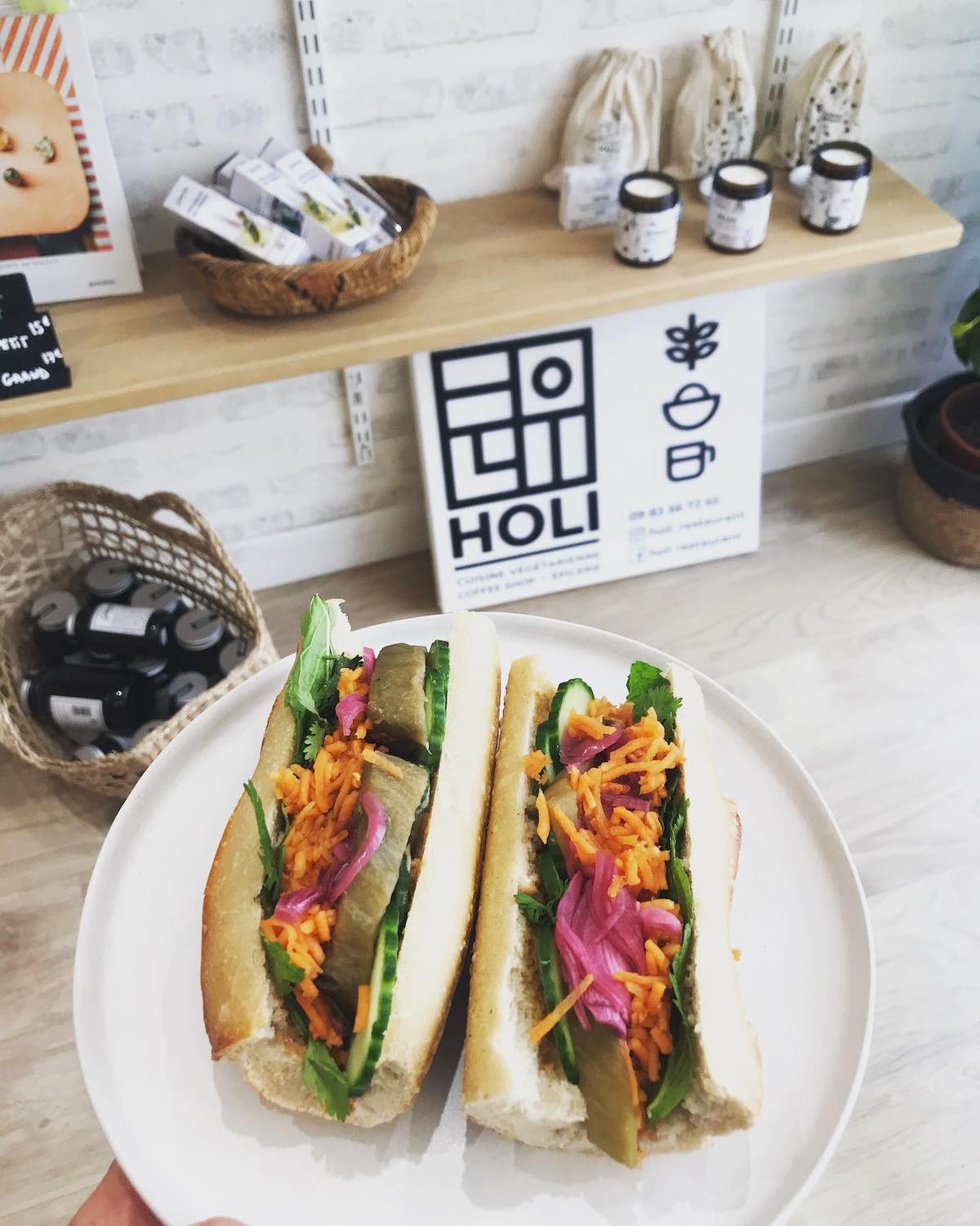 Le banh mi veggie de chez Holi / © Holi
