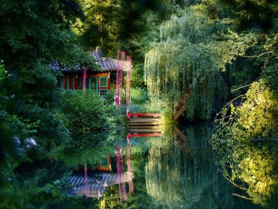 Le Jardin du Moulin Jaune à Crécy-la-Chapelle / © Le Moulin Jaune