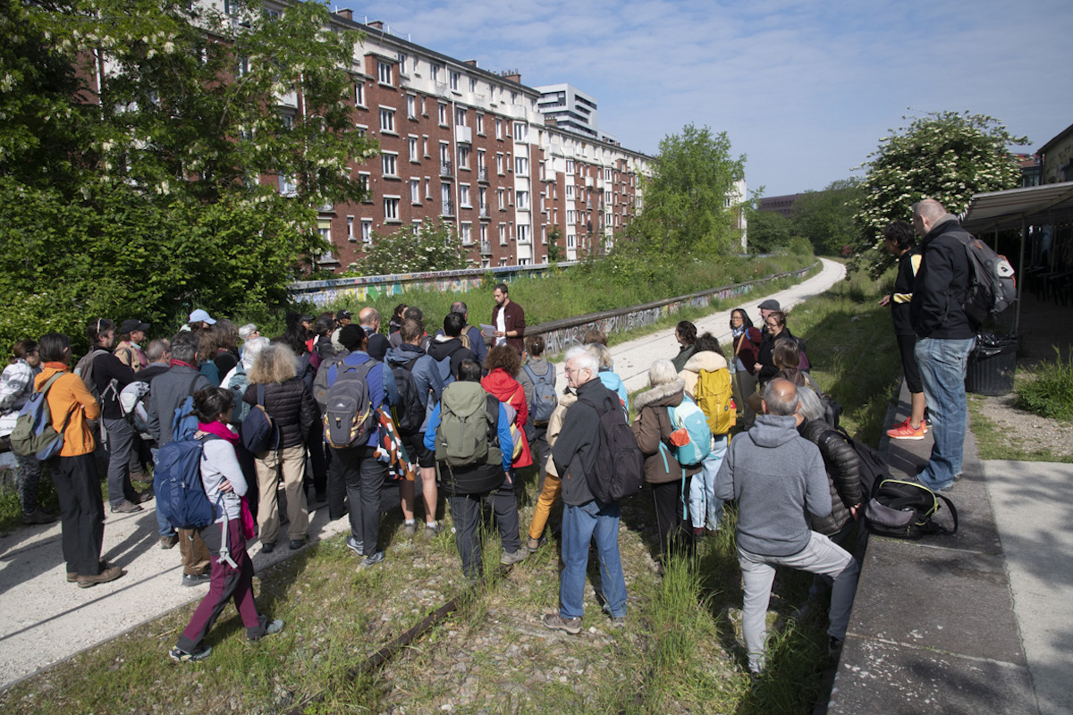 Départ de la randonnée le 20 mai / © Jérômine Derigny pour Enlarge your Paris