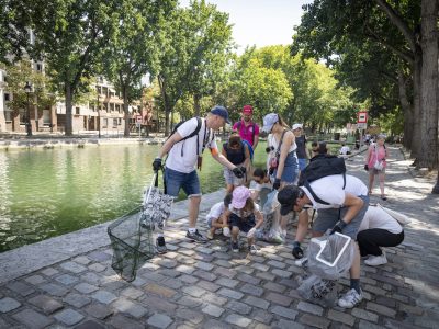 Le festival « Ménage ton canal » se tiendra le 24 juin le long des canaux à Paris et en Seine-Saint-Denis / © Jéromine Derigny pour Enlarge your Paris