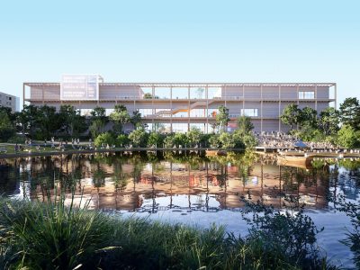 Le futur Centre Pompidou Francilien ouvrira ses portes en 2026 à Massy / © PCA-STREAM