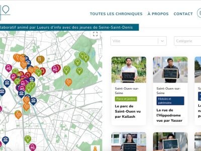 Le média collaboratif Au coin de ma rue a été lancée par deux journalistes pour permettre aux jeunes du 93 de faire découvrir leur département autrement / DR