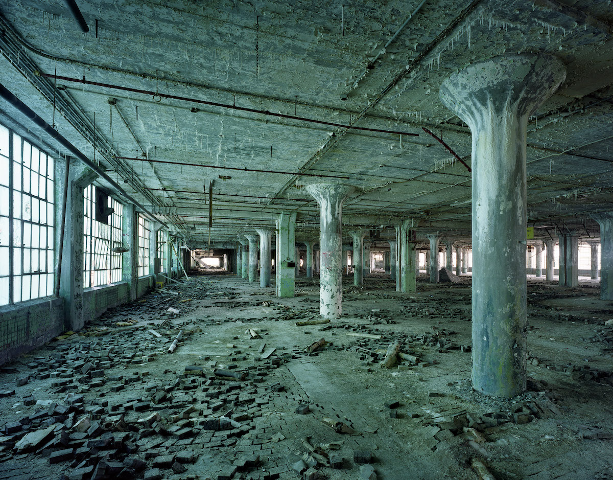 Un lieu d'urbex à Detroit / © Yves Marchand et Romain Meffre