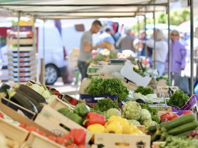 Le marché de Houdan dans les Yvelines / © Nicolas DUPREY - CD 78