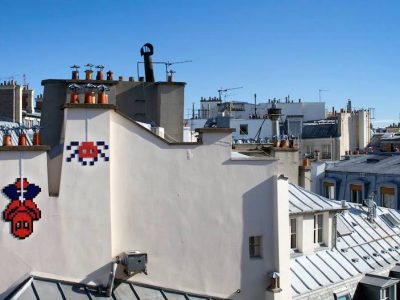 L'une des oeuvres d'Invader dans Paris / © Invader