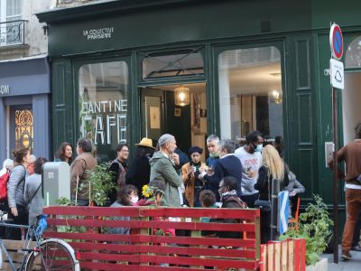 La Collective parisienne dans le quartier du Marais à Paris / © La Collective parisienne