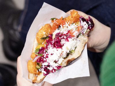 Le kebab version végétarienne d'Impact Berliner Kebap dans le 11e / © Salomé Rateau