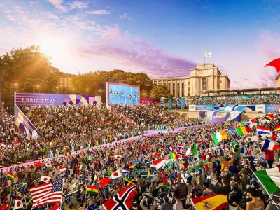 Le Parc des Champions sur l'esplanade du Trocadéro verra défiler les champions olympiques pendant les Jeux de Paris / DR