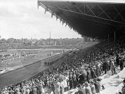 La cérémonie d'ouverture des Jeux olympiques de Paris 1924 au stade Yvs-du-Manoir à Colombes / © GetArchive