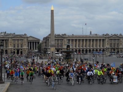 La Convergence vélo se déroulera dimanche 26 mai depuis la banlieue vers Paris avant une balade dans Paris l'après-midi / © Mieux se déplacer à bicyclette