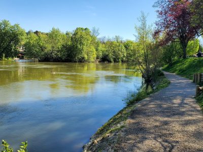 Un sentier de balade sur les bords de Marne / © Cap sur la Marne