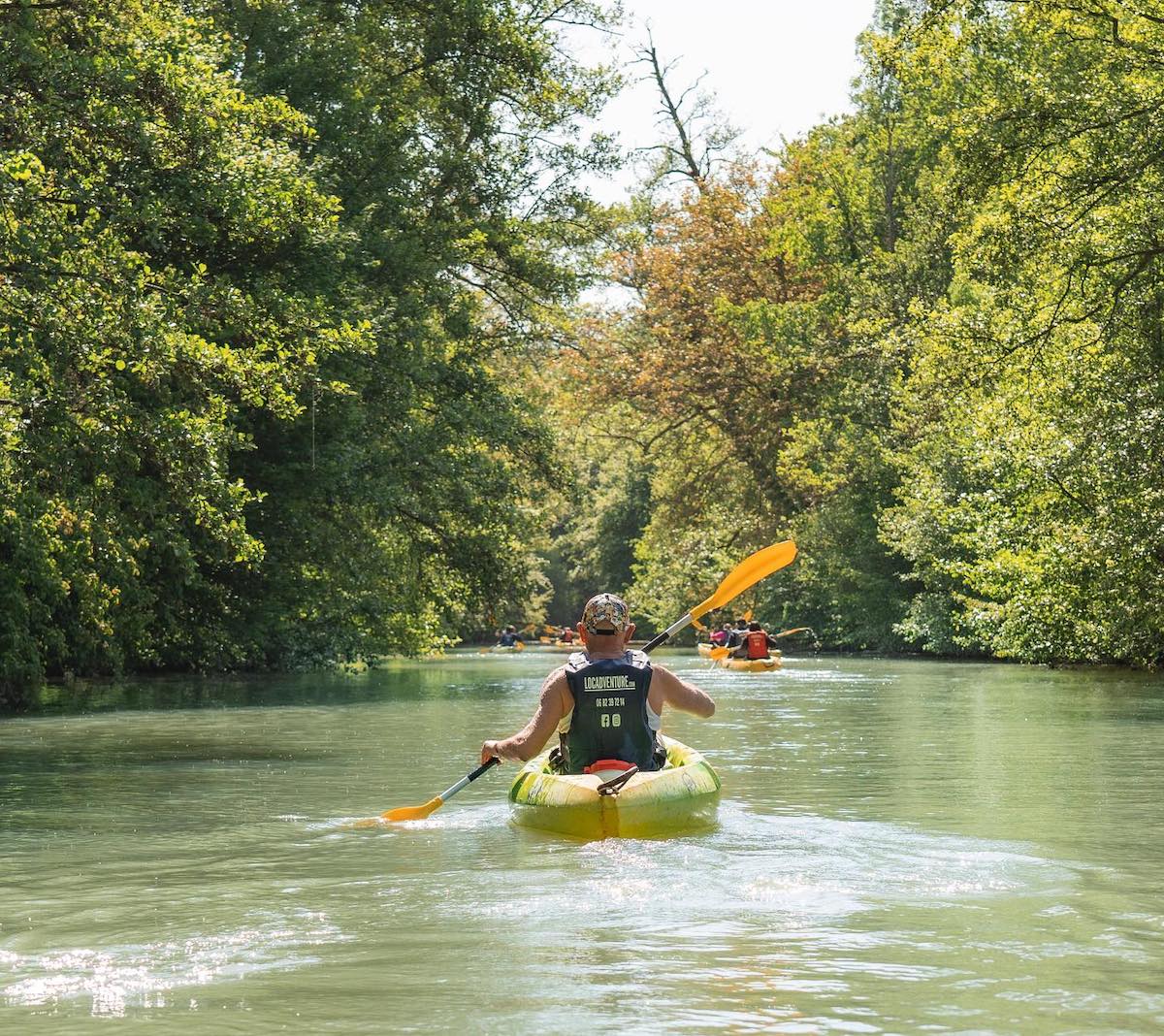 Les paysages de la “Venise briarde” en Seine-et-Marne à découvrir en canoë avec Loc’Adventure / © Loc’Adventure